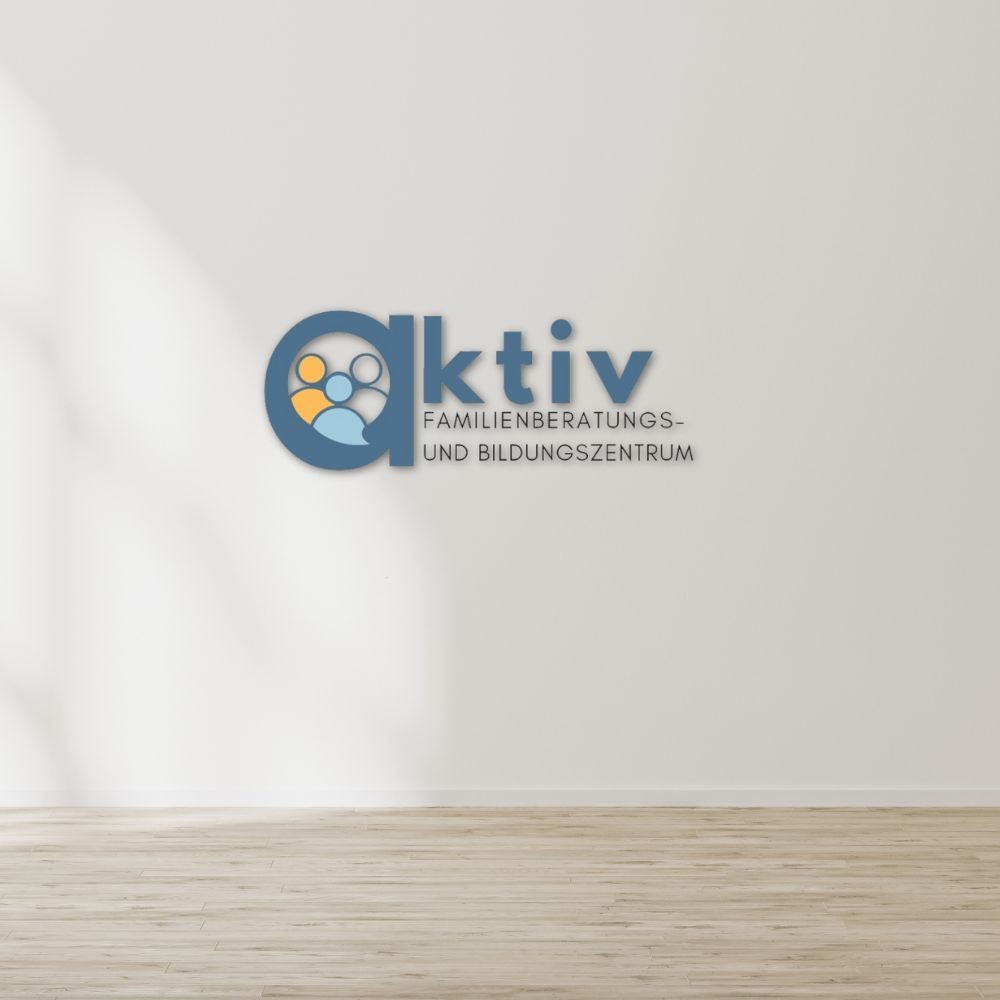 3D-Wandlogo für Timo