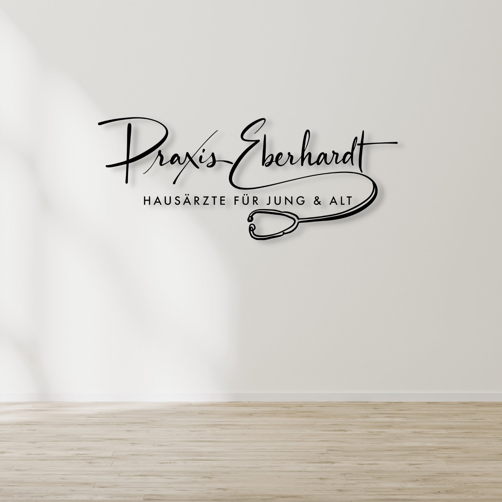 Individuelles 3D-Logo für dein Unternehmen `Praxis Eberhardt'