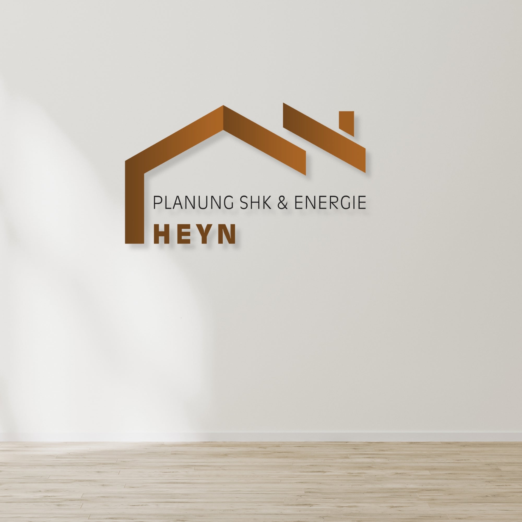 Individuelles 3D-Logo für dein Unternehmen "Heyn"