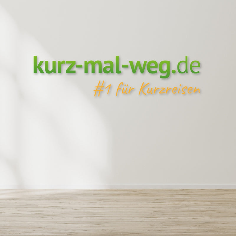 Individuelles 3D-Logo für dein Unternehmen 'Kurz-mal-weg.de'
