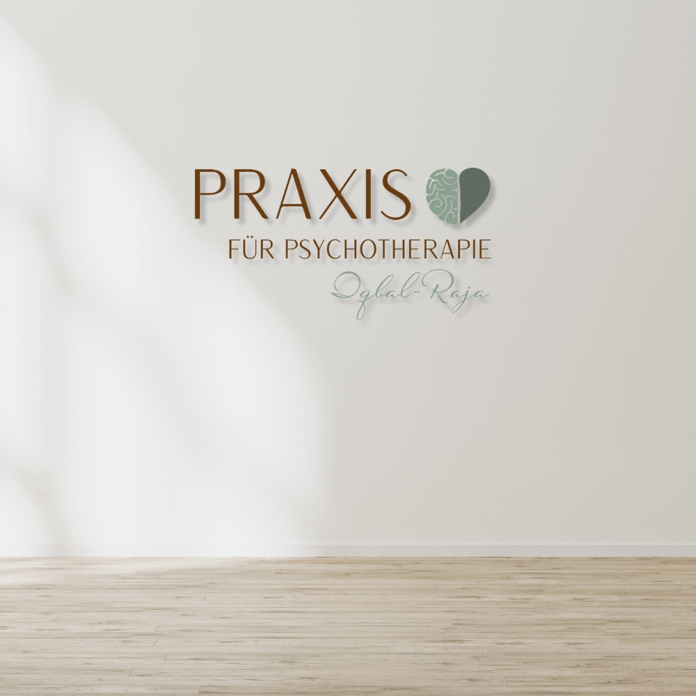 Individuelles 3D-Logo für dein Unternehmen "PraxisfürPhysiotherapie"
