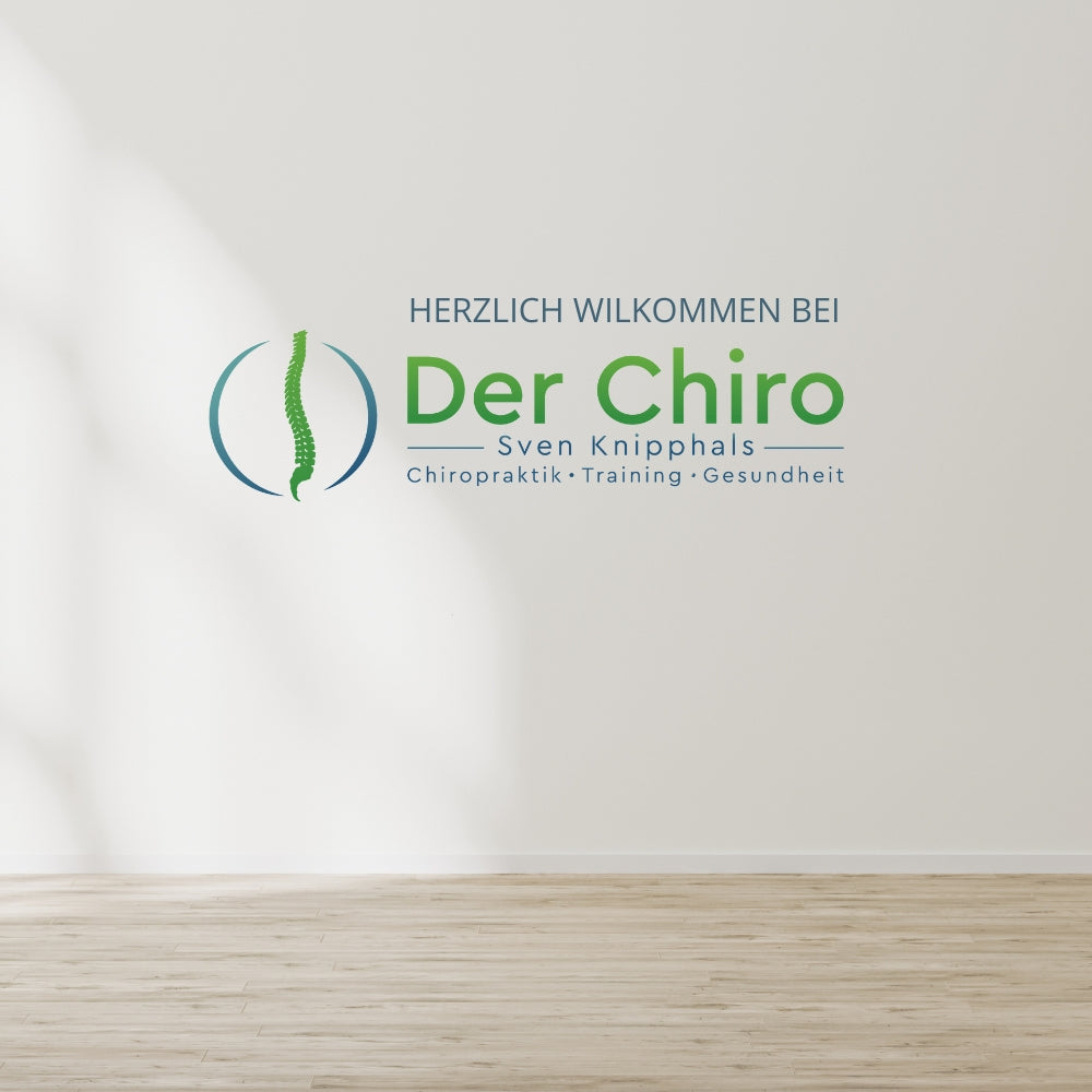 Individuelles 3D-Logo für dein Unternehmen "Der Chiro"