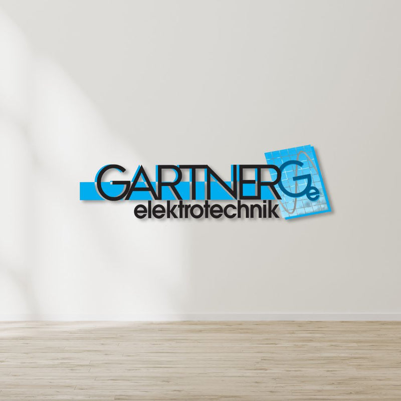 Individuelles 3D-Logo für dein Unternehmen.
