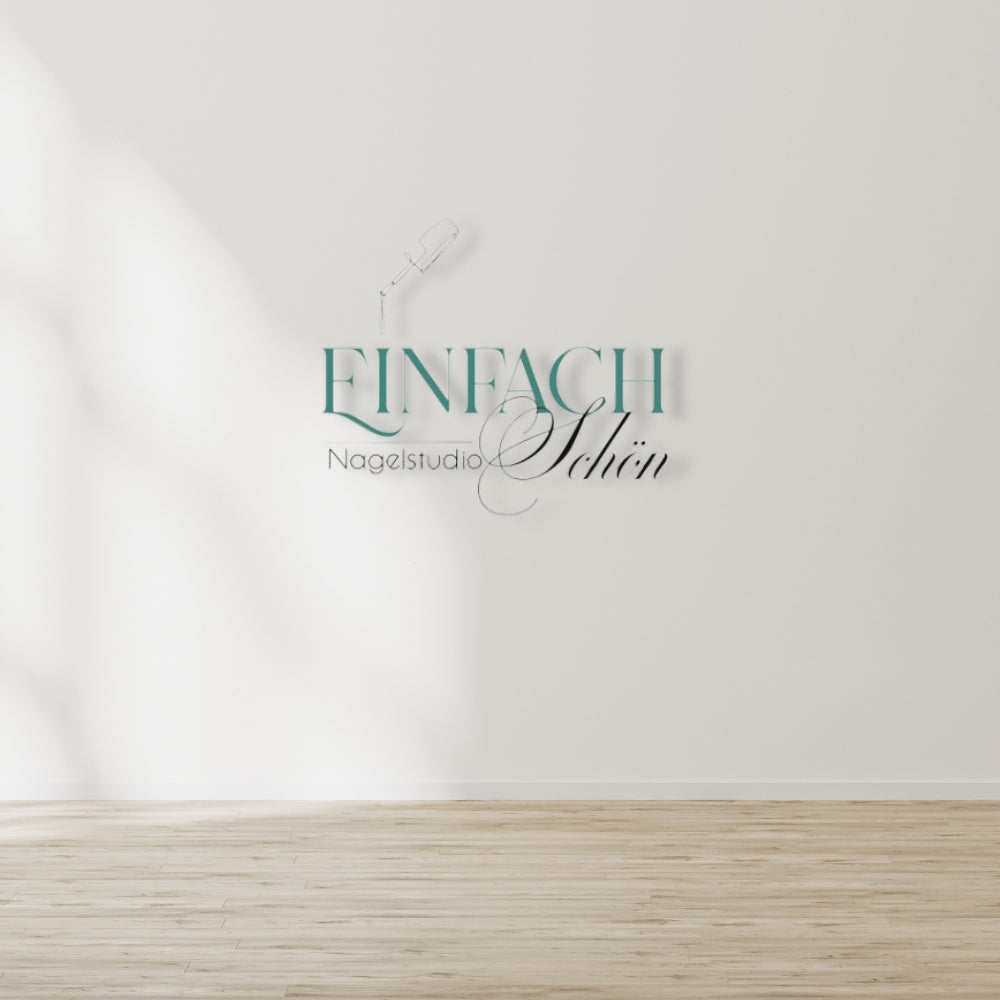 Individuelles 3D-Logo für dein Unternehmen "Einfach Schön"