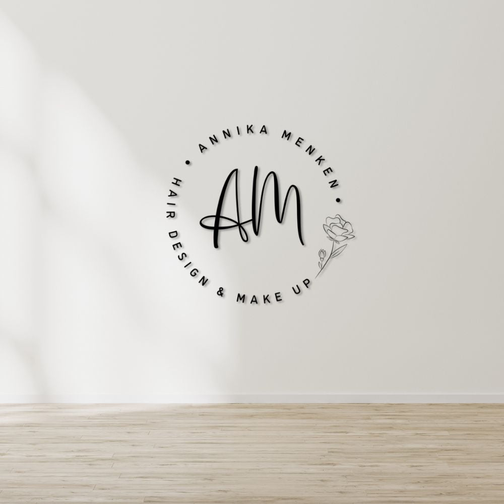 Individuelles 3D-Logo für dein Unternehmen.