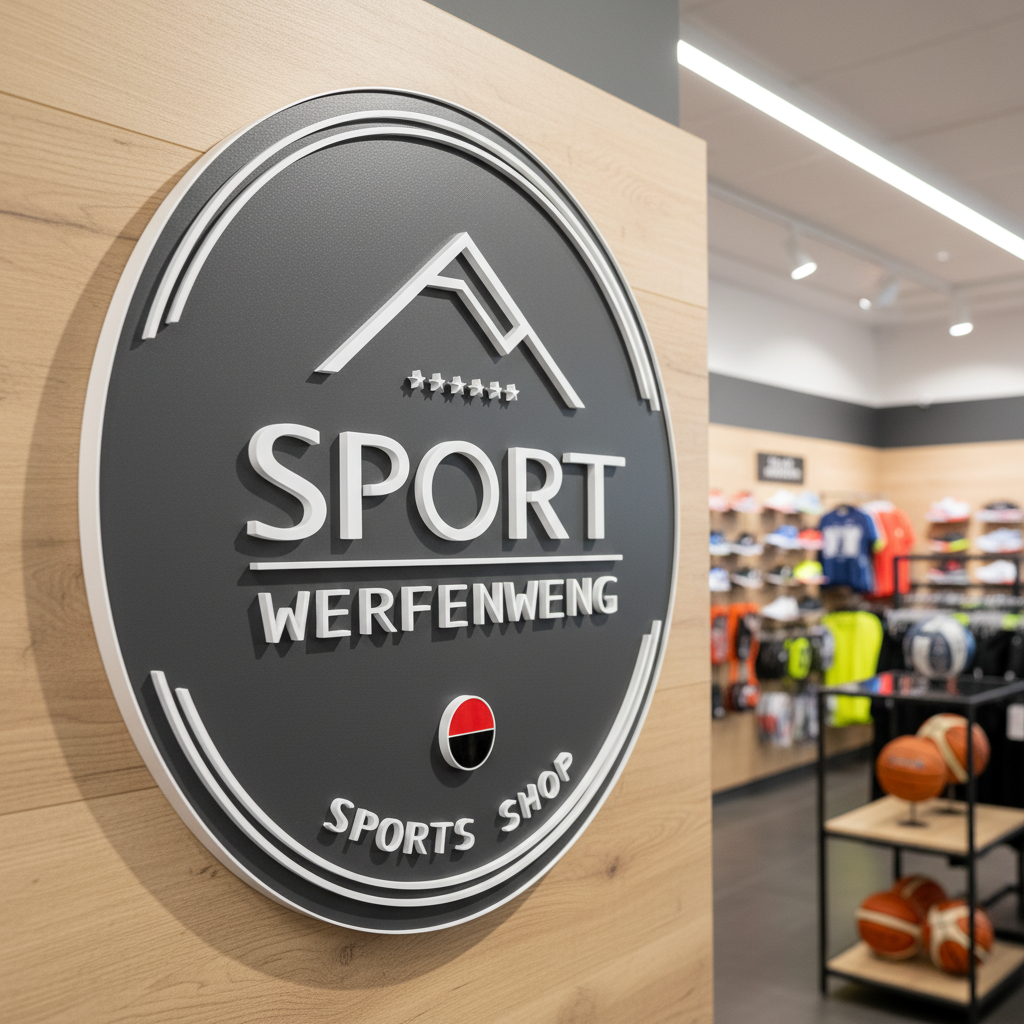 Individuelles 3D-Logo für dein Unternehmen.