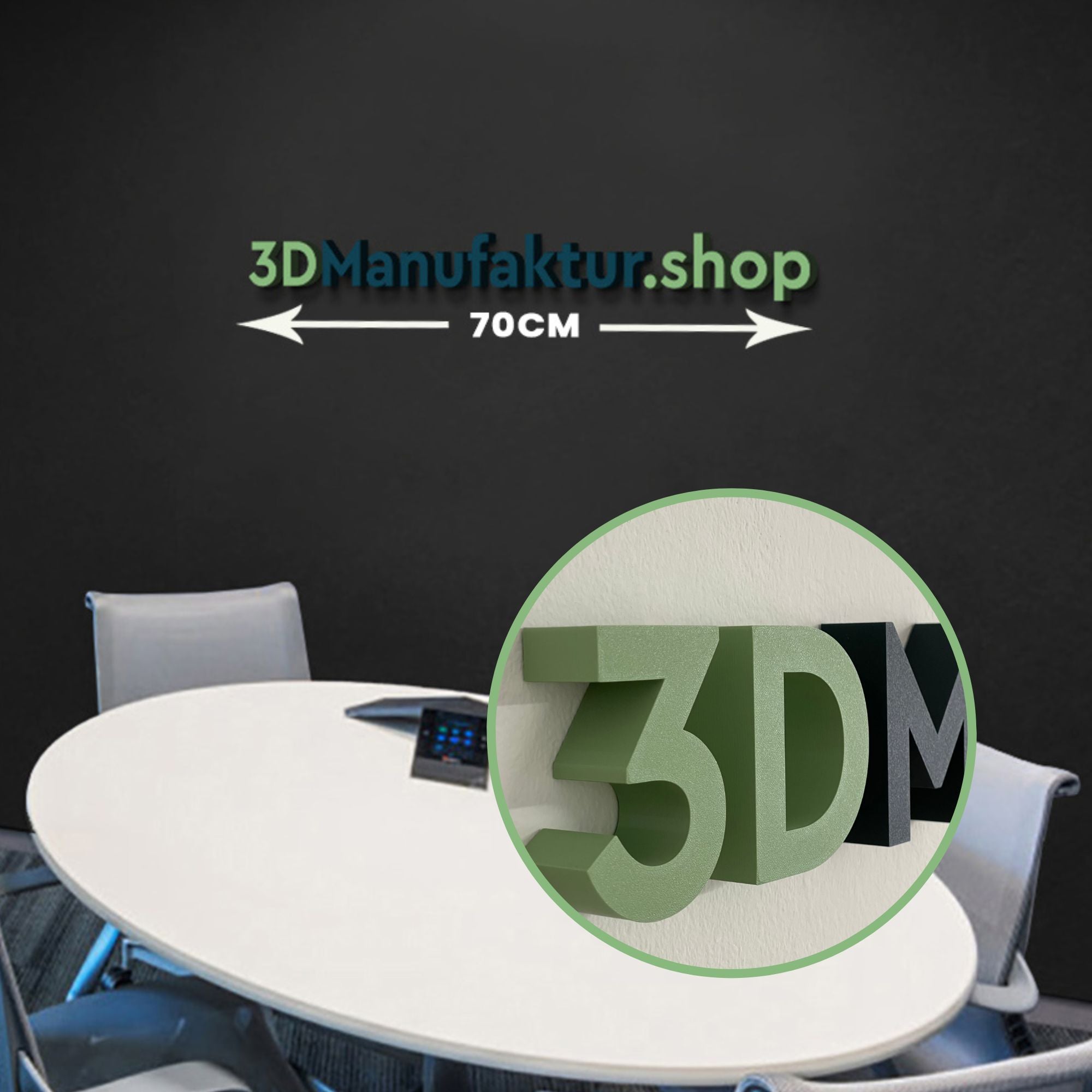 Individuelles 3D-Logo für dein Unternehmen