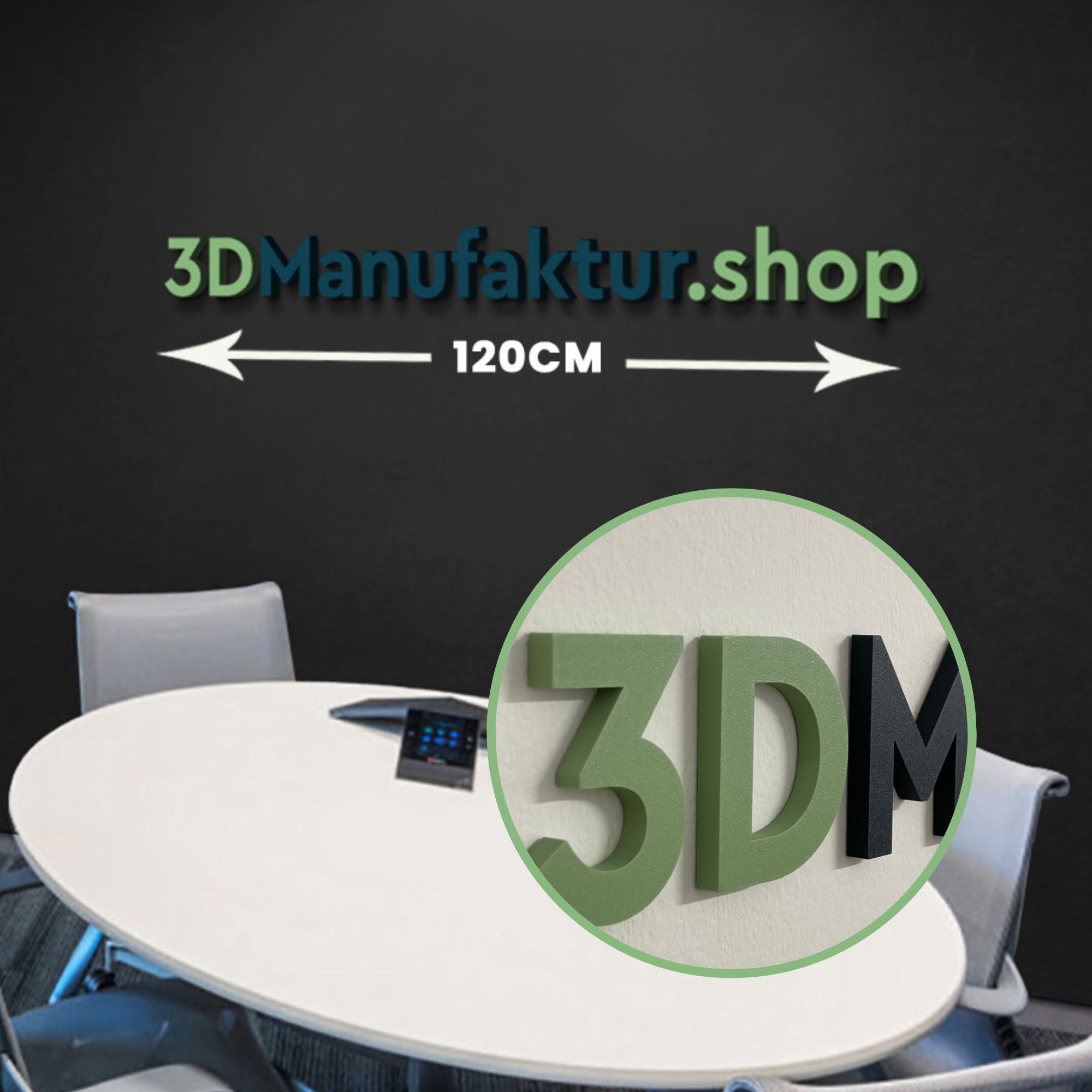 Individuelles 3D-Logo für dein Unternehmen