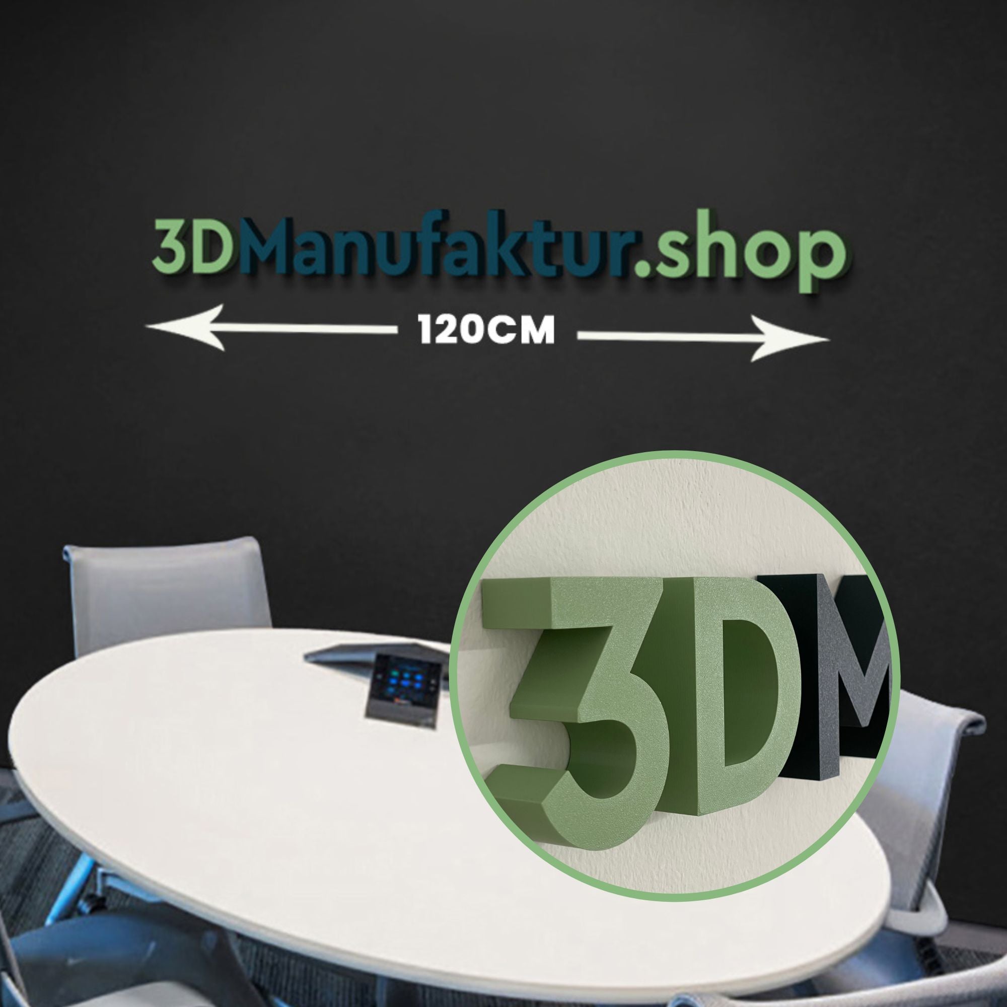 Individuelles 3D-Logo für dein Unternehmen