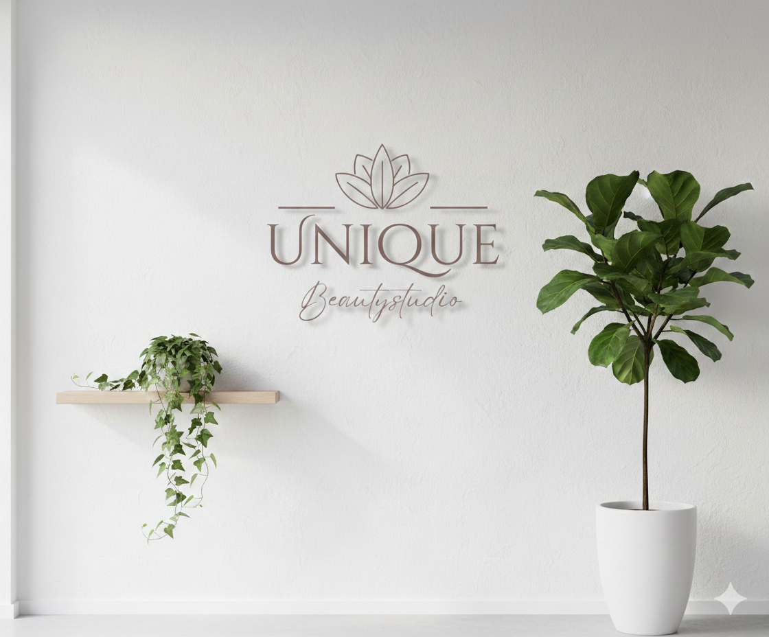 Individuelles 3D-Logo für dein Unternehmen.