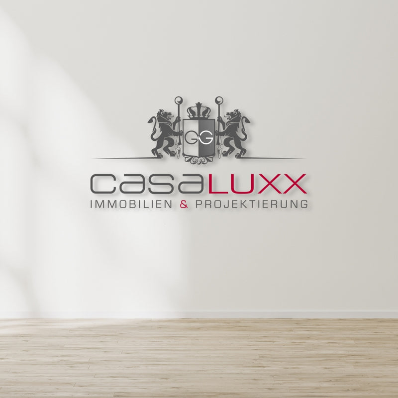 Individuelles 3D-Logo für dein Unternehmen 'casaluxx'