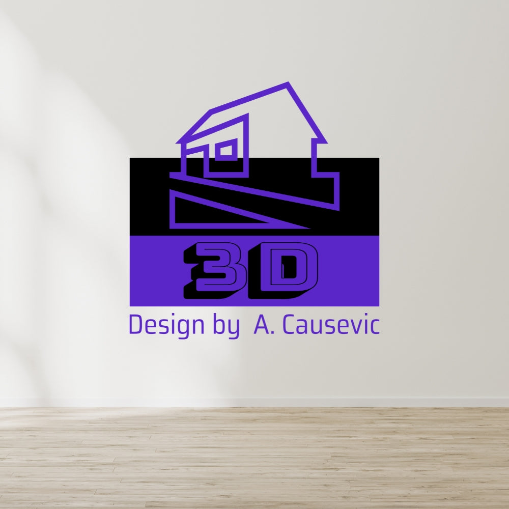 Individuelles 3D-Logo für dein Unternehmen '3D'