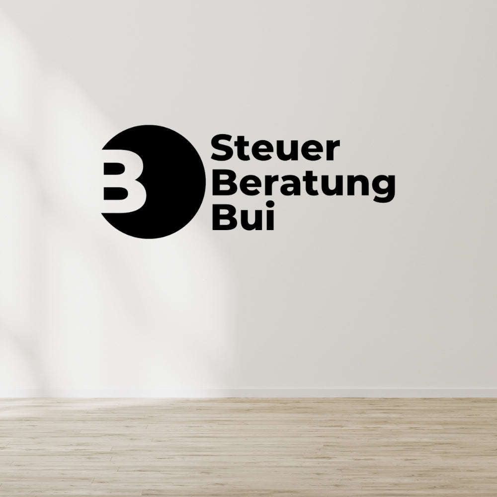 Individuelles 3D-Logo für dein Unternehmen 'Steuer Beratung Bui'