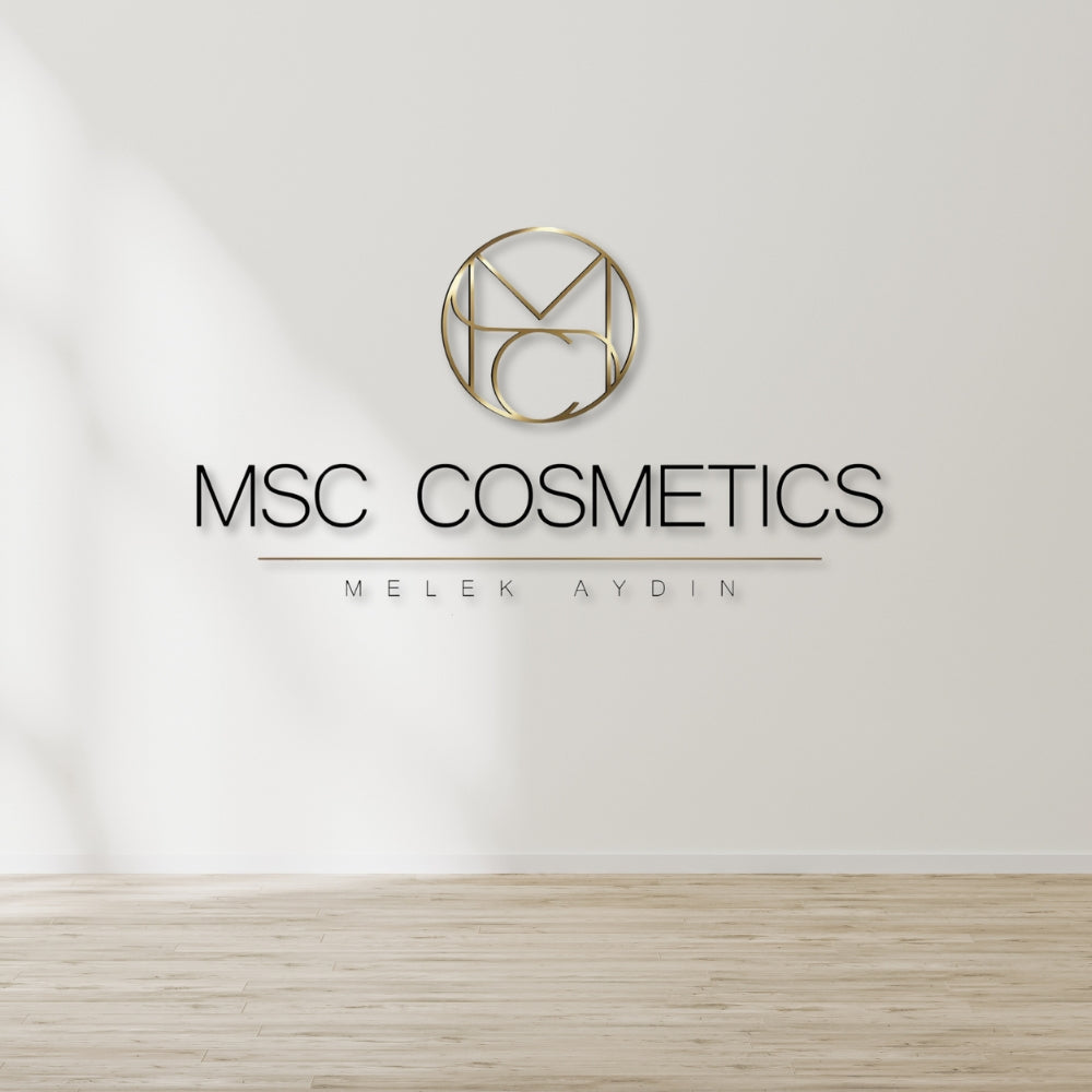 Individuelles 3D-Logo für dein Unternehmen 'MSC Cosmetics'