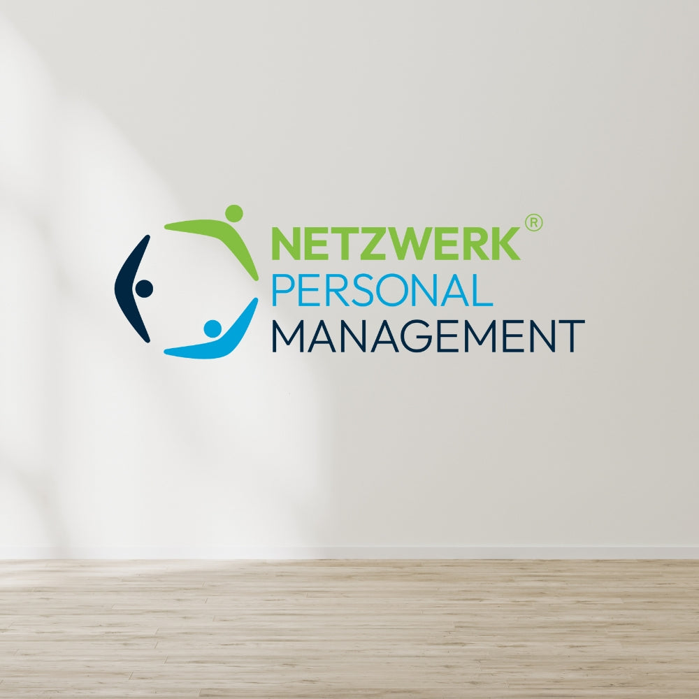 Individuelles 3D-Logo für dein Unternehmen 'Netzwerk Personal Management'