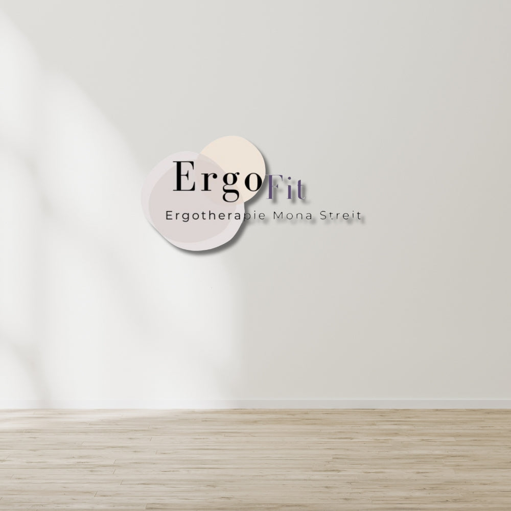Individuelles 3D-Logo für dein Unternehmen 'Ergo Fit'