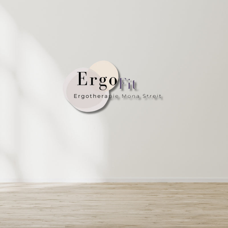 Individuelles 3D-Logo für dein Unternehmen 'Ergo Fit'