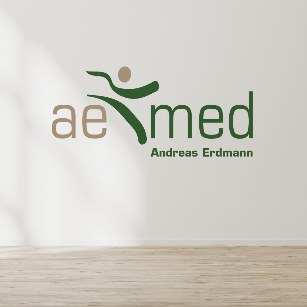 Individuelles 3D-Logo für dein Unternehmen 'ae med'