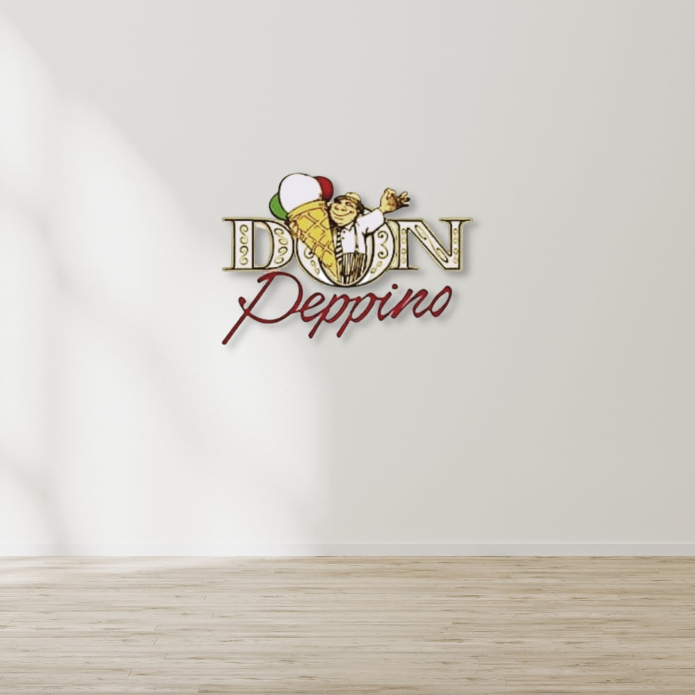 Individuelles 3D-Logo für dein Unternehmen 'Don Peppino'