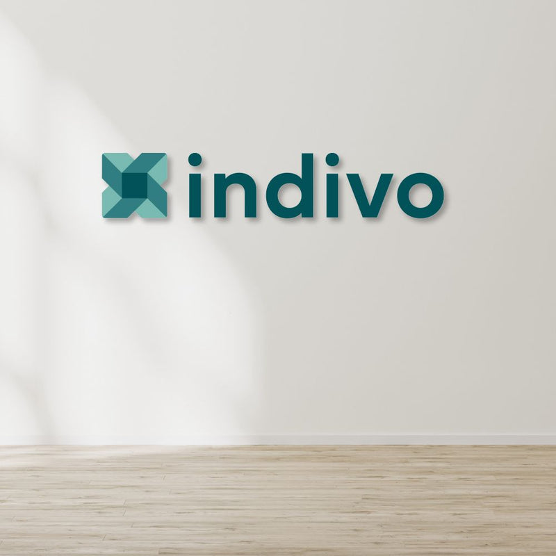 Individuelles 3D-Logo für dein Unternehmen 'indivo'