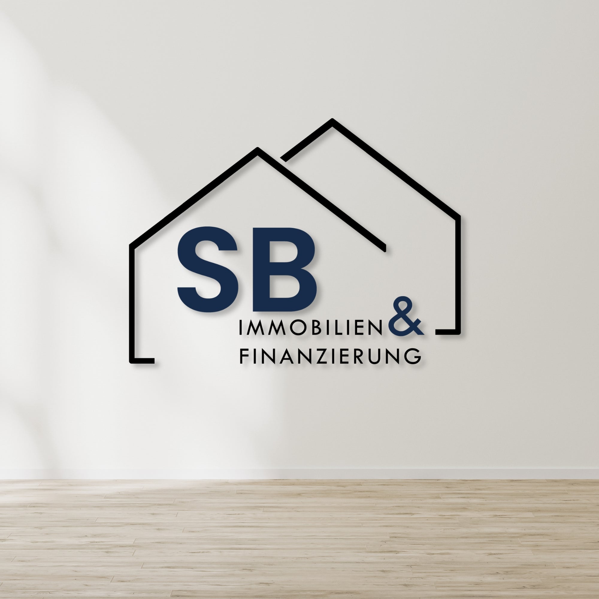 Individuelles 3D-Logo für dein Unternehmen "SB"