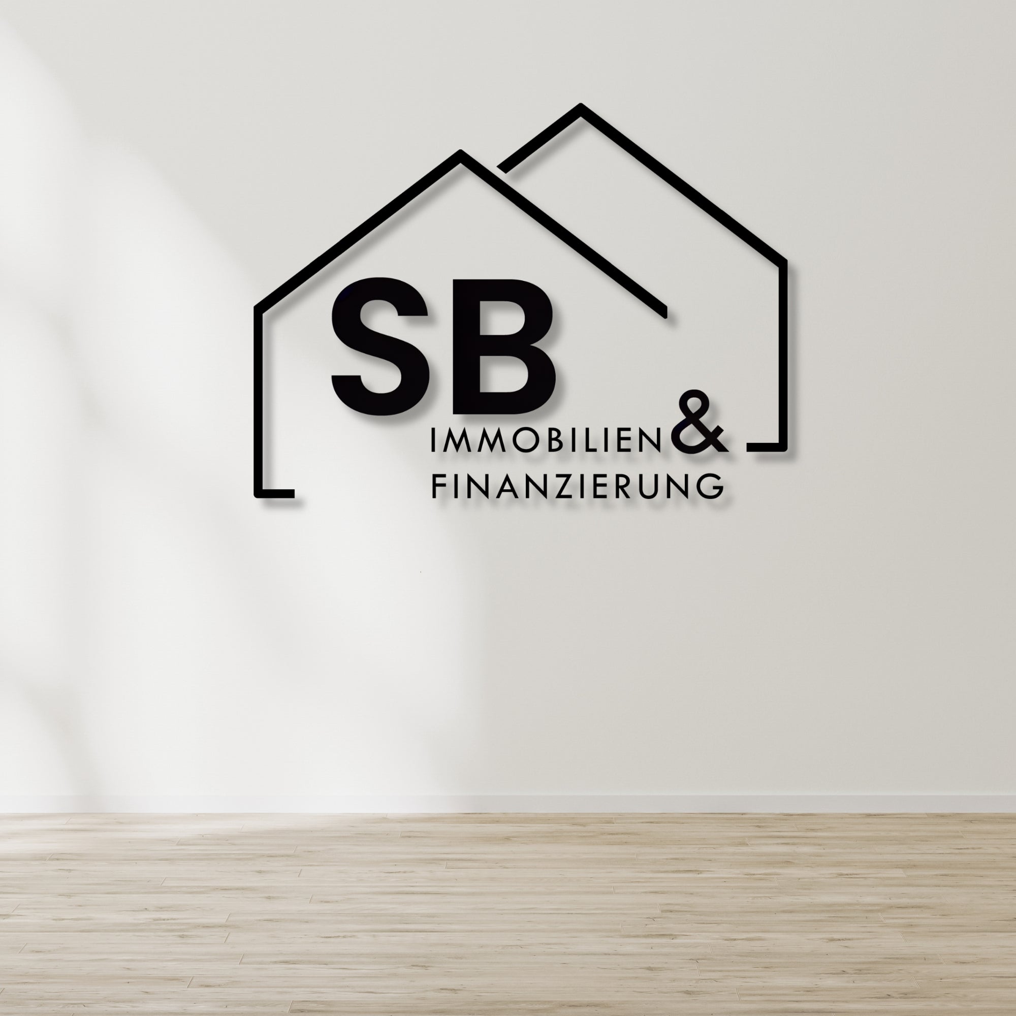 Individuelles 3D-Logo für dein Unternehmen "SB"