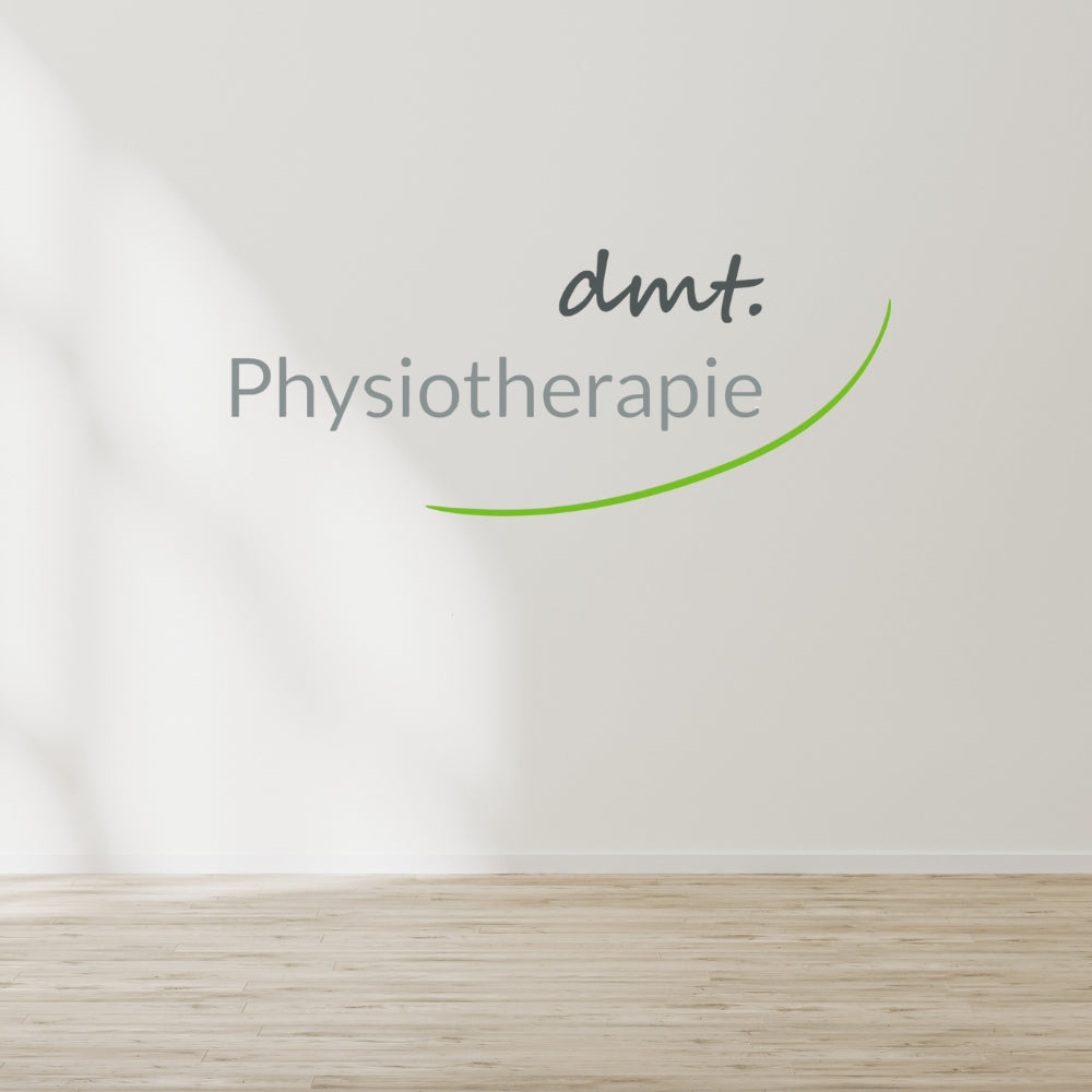 Individuelles 3D-Logo für dein Unternehmen "dmt. Physiotherapie"