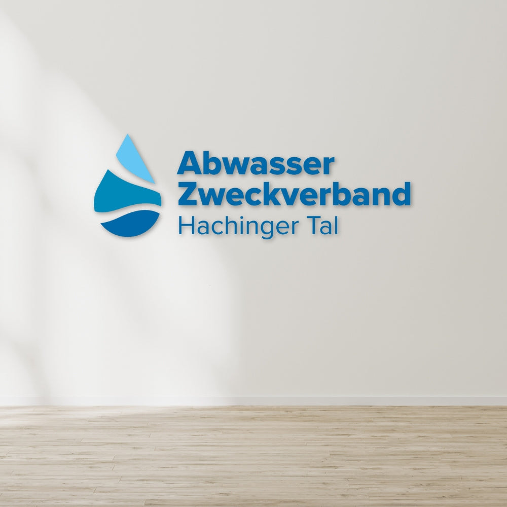 Individuelles 3D-Logo für dein Unternehmen 'Abwasser Zweckverband'