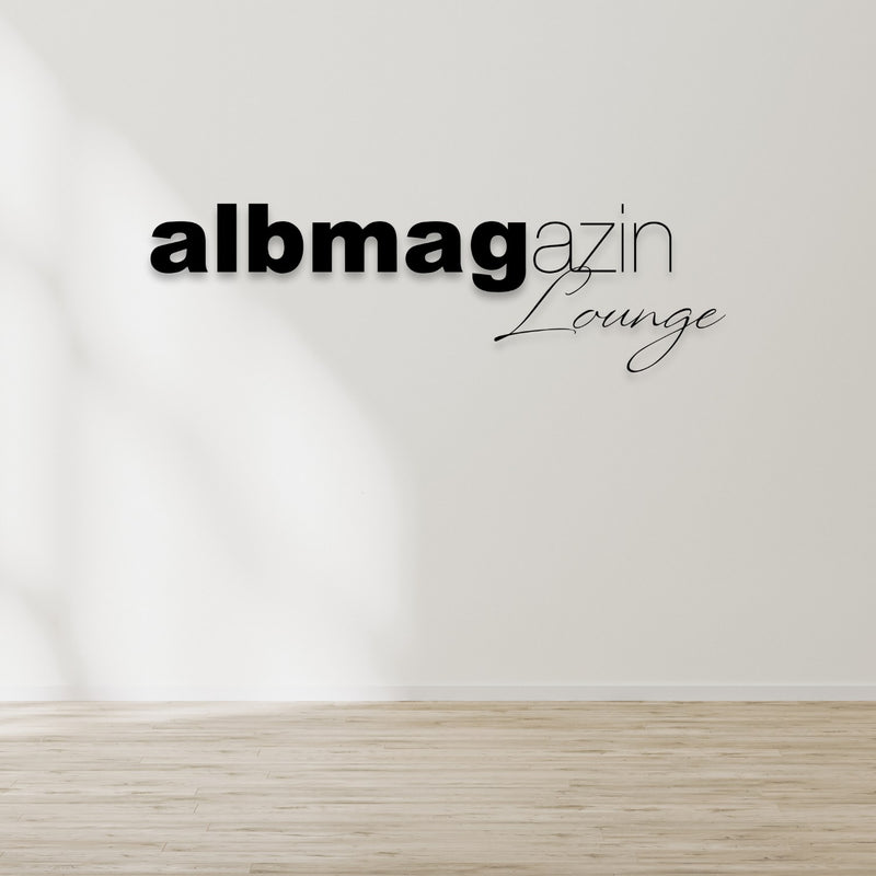 Individuelles 3D-Logo für dein Unternehmen 'albmagazin'