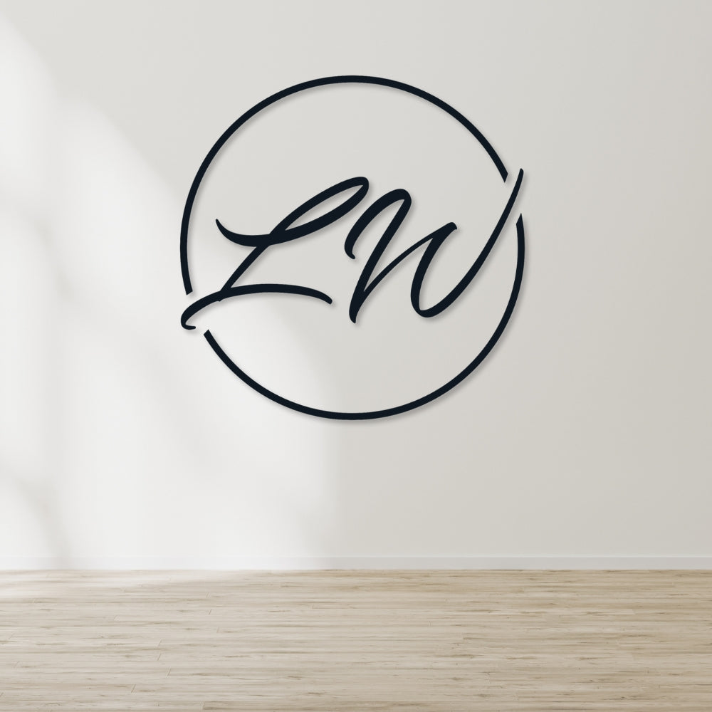 Individuelles 3D-Logo für dein Unternehmen 'LW'