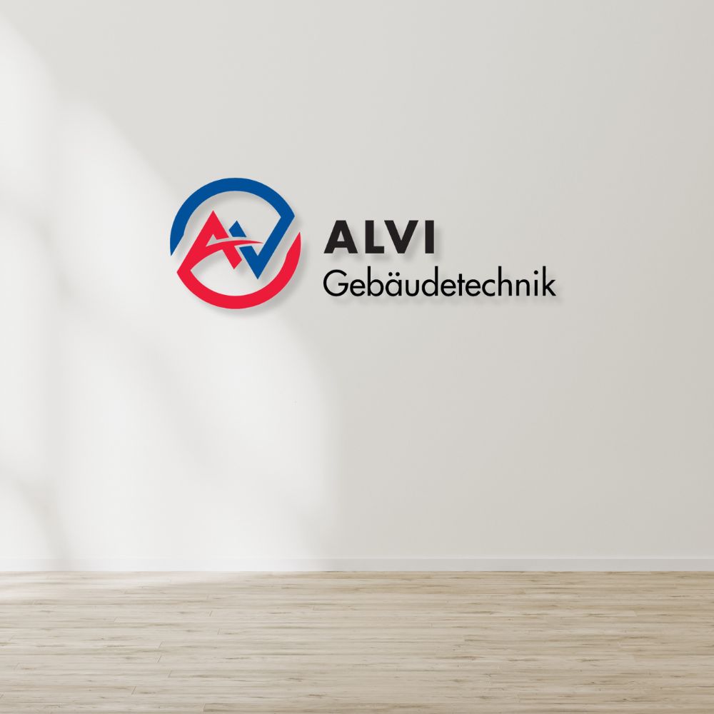 Individuelles 3D-Logo für dein Unternehmen "ALVI"