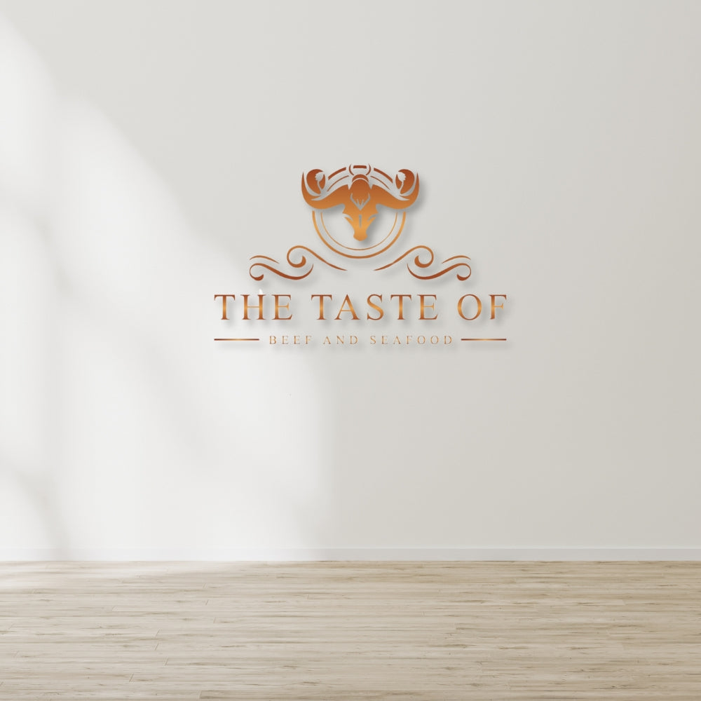Individuelles 3D-Logo für dein Unternehmen 'The Taste of'